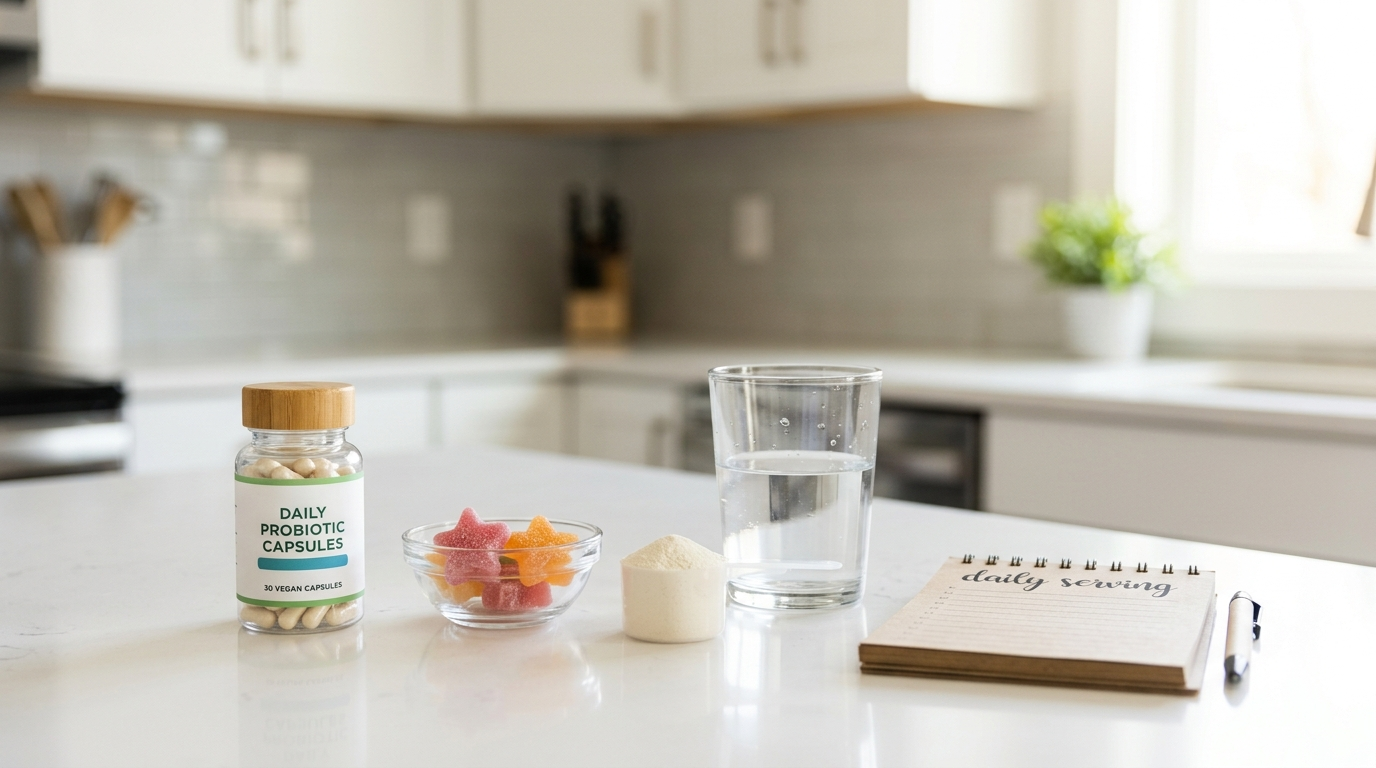 Supplement Pill Burden Compared: Capsules, Gummies, Powders, and Probiotics