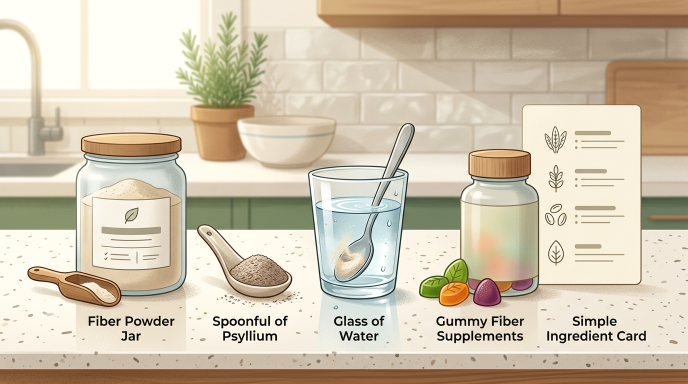 Best Fiber Supplement for Bloating and Digestion: What to Look For