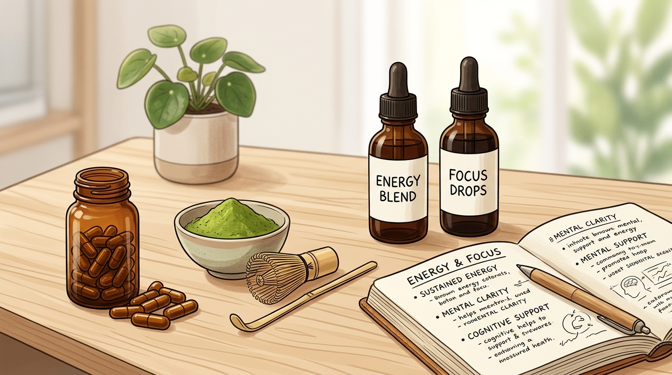 Top Herbal Supplements for Energy and Focus: What Is Actually Worth Buying?