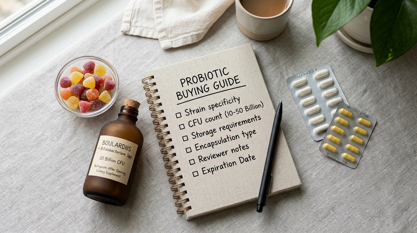 Need Advice on Probiotic Supplements? Four Options Compared