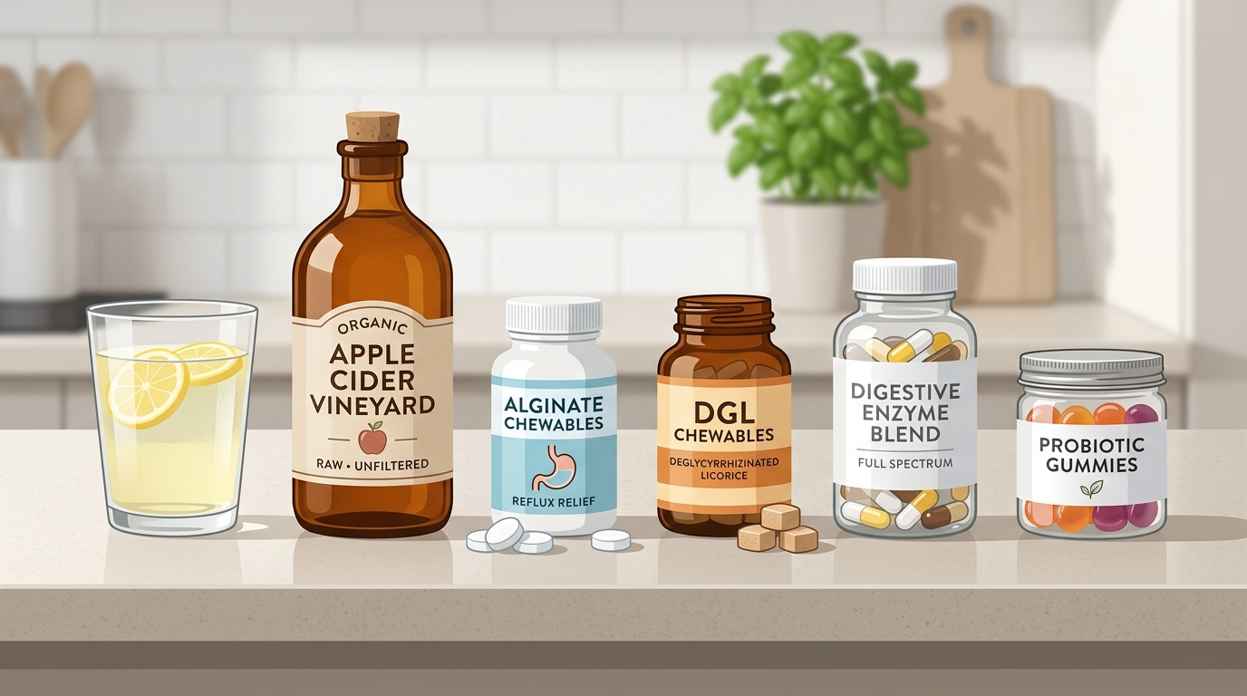 ACV, Lemon, and Betaine HCl for Digestion: Which Option Fits Best?