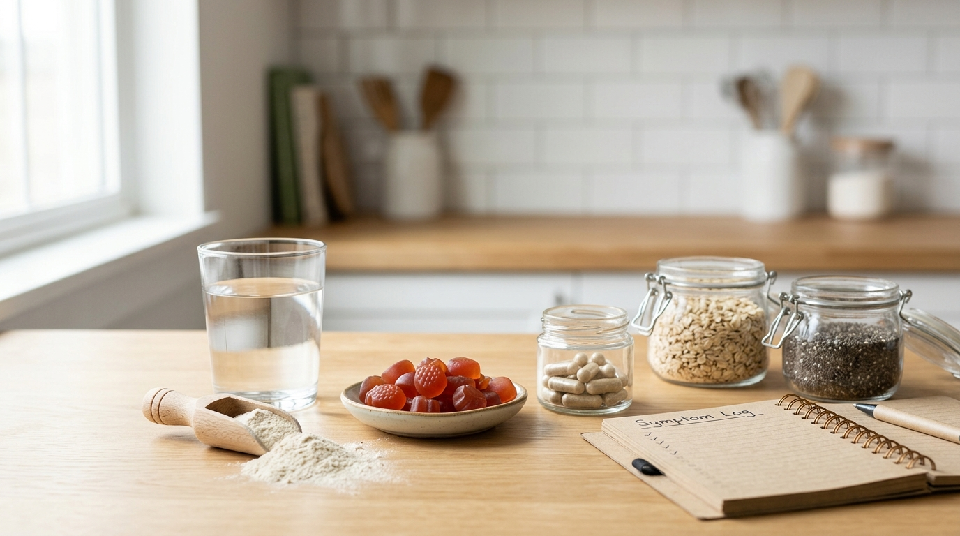 What Kind of Fiber Supplement Should You Take? Psyllium, Prebiotic Gummies, and Other Options Compared