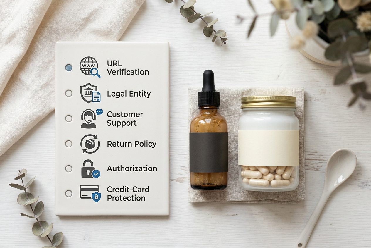 Website verification checklist for buying probiotics from an authorized seller