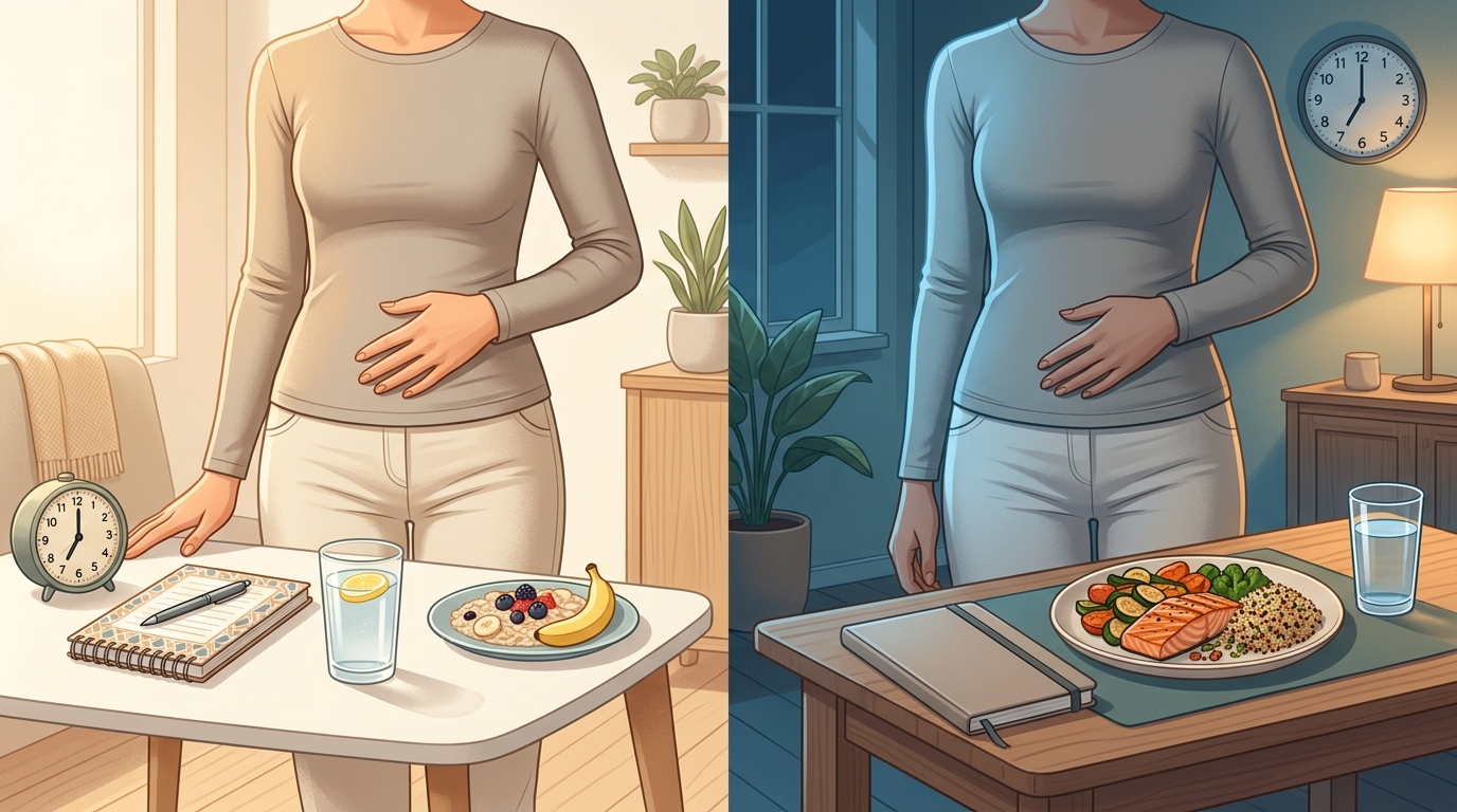 Nighttime Lower-Abdominal Bloating: Which Options Fit the Pattern?