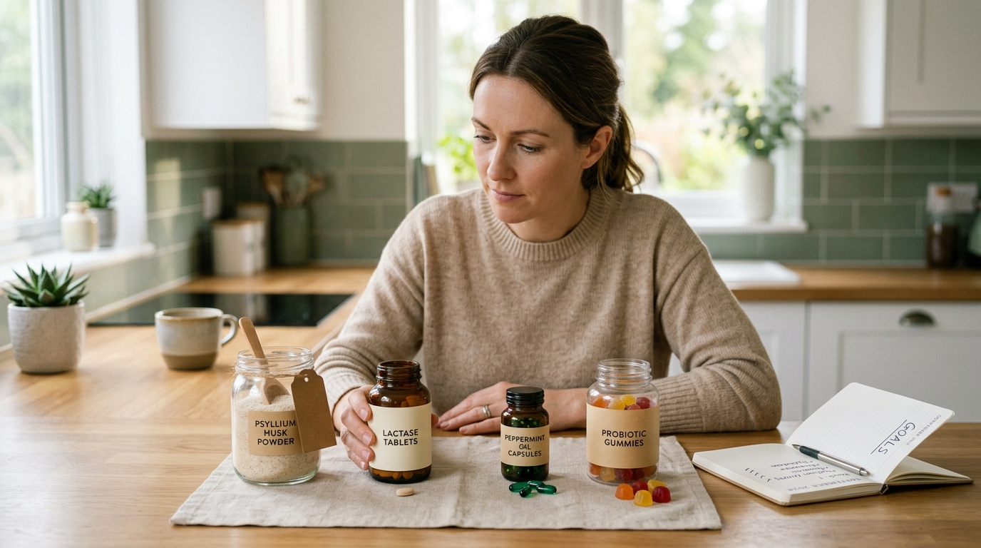 Which Gut Health Supplement Is Worth Trying? Evidence by Goal